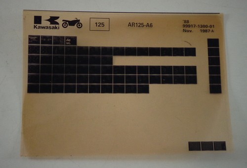 Microfich spare parts