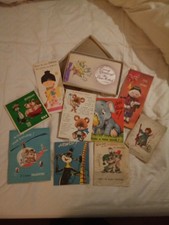 Twelve Vintage Greeting Cards