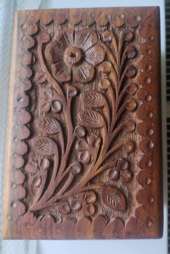 Walnut indian secret puzzle - indian,