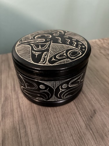 Vintage haida carved faux - vintage,