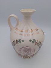 Mason's House of Peers Ironstone Scotch Whisky Jug Charles & Diana 1981 Wedding