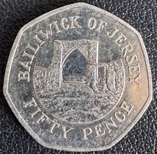Bailiwick Of Jersey 50p Coin