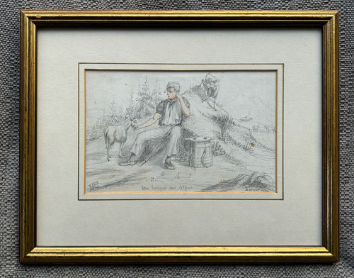 Antique original signed - original,