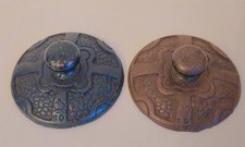 A PAIR OF VICTORIAN CAST IRON