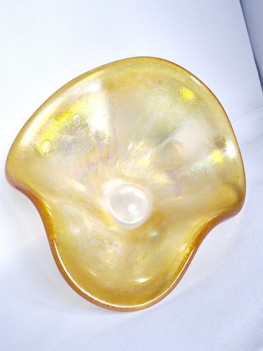 Heron glass iridescent - glass,