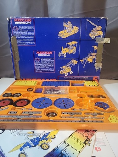 Meccano enthusiast set - meccano, not