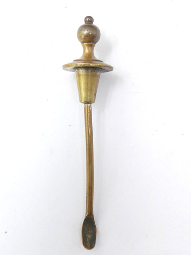 Brass cayenne pepper spoon - cayenne,