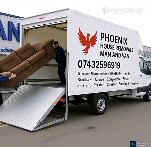 Man and van hire - and,