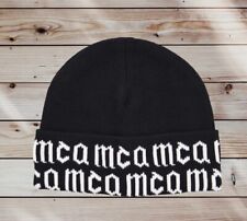 Alexander McQueen MCQ Logo Black Beanie Hat M New With Tags RRP £139