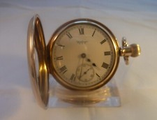 very rare waltham model 1908 maximus half hunter 16s 23 jewels