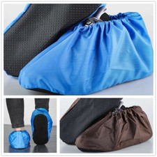 1 Pair Reusable Shoe Covers Non-Slip Washable Overshoes Waterproof Boot