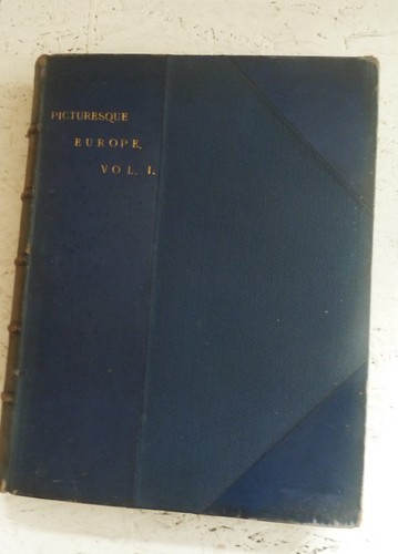 Antique book picturesque - antique,