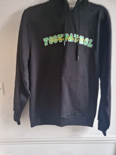 Footpatrol black hoodie - black,