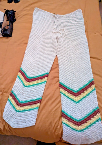 Zara cream green crochet - cream/green,