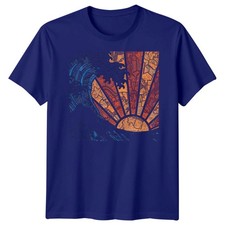 Wave Sun Tribal Art Mens T