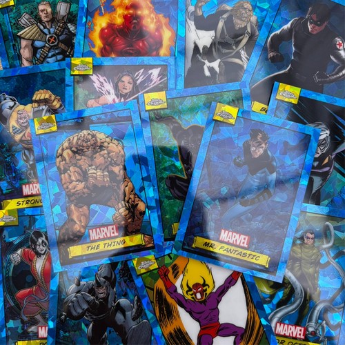 Marvel topps chrome - marvel, sapphire