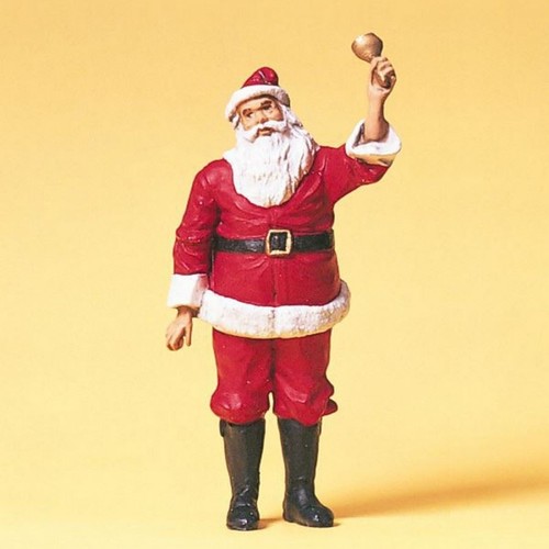 Santa claus with bell scale - santa,