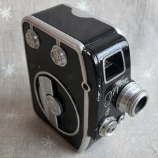 Vintage 8mm movie camera “EKRAN,” USSR, retro film equipment.