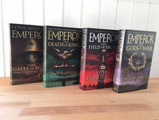 SIGNED Conn Iggulden Emperor Series Hardback Set First / 1st Edition