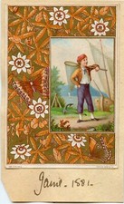 3 Original Victorian greetings