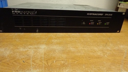 Dynacord dpa 8150 amplifier - dynacord,