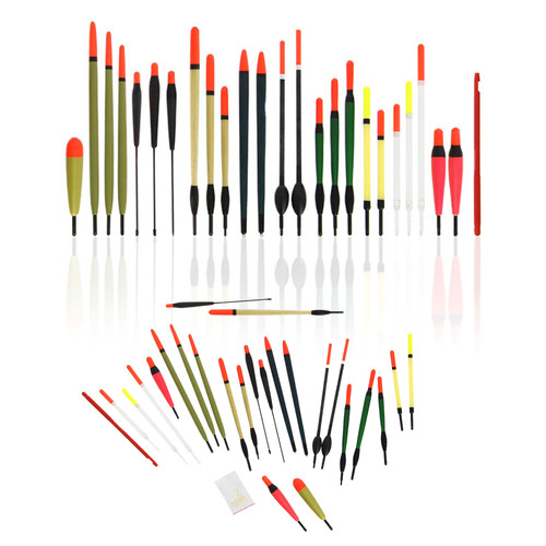 Ngt fishing float set - 24, mixed