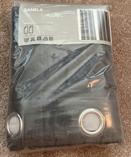 IKEA SANELA Gray 100% Cotton