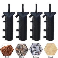 4Pack Large Gazebo Weights Sand Bags Tent Sandbags Heavy Duty Pop Up Canopy Set