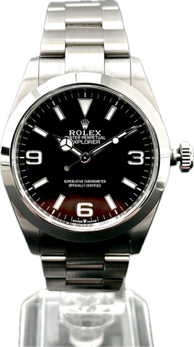 Rolex explorer 40mm black - rolex,