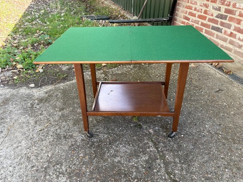 Folding card side table - card,