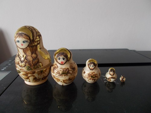 Set hand painted - 5,