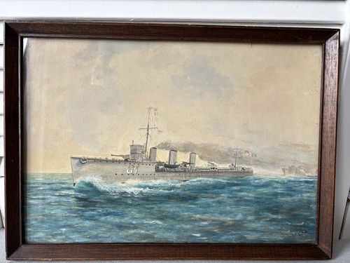 King painting hms - hg, of