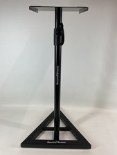 Goliath Stands Adjustable Black Speaker Stand for Studio or Monitor Use