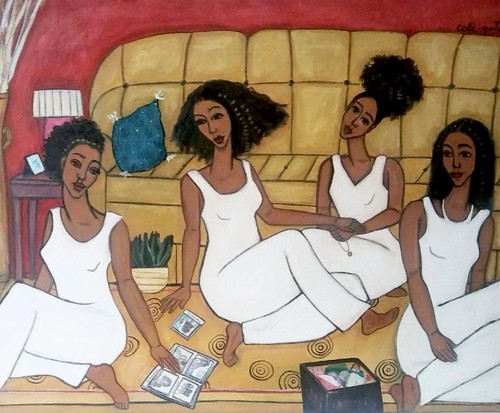 Original 16x20 african - original,