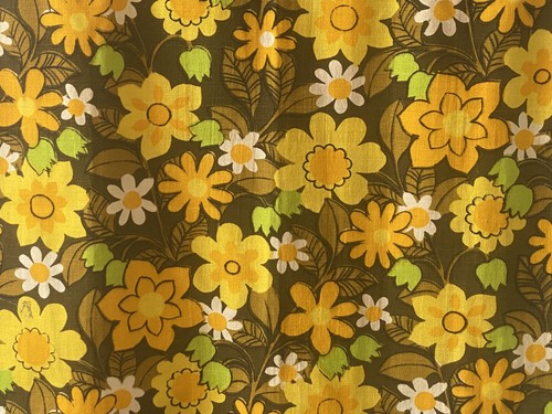Vintage 1960s 1970s - , colourful