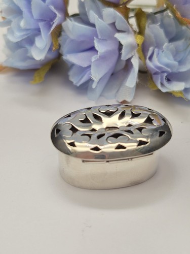 Sterling silver pill - sterling, box
