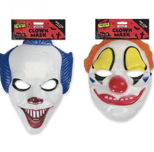 Halloween clown mask random - halloween,