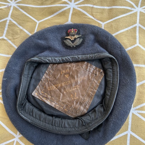 Vintage raf officers beret - vintage,
