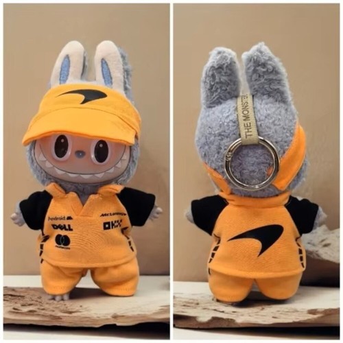 Mclaren labubus cute outfit - f1,