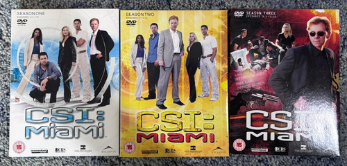 Csi miami complete - miami, 1-3