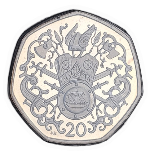 Pobjoy mint isle man - isle, 1982