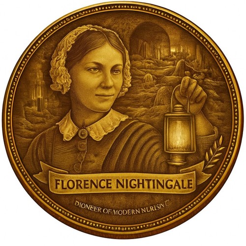 Florence nightingale coin - florence,