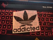 Addicted Addidas Vinyl Sticker