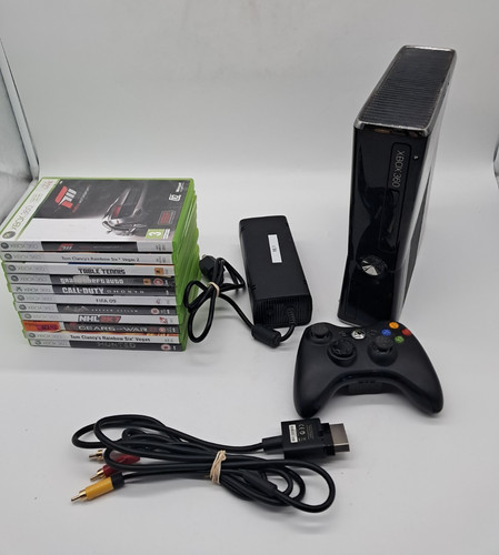Xbox 360 console with 11 - xbox, s