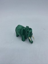 Small Carved Green Malachite