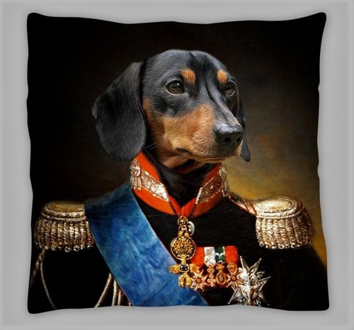Steampunk dachshund double - ,