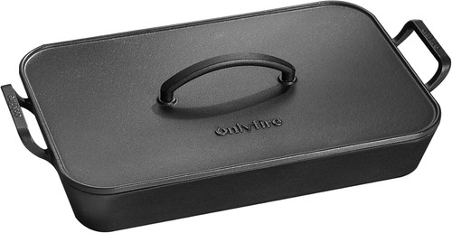 Onlyfire large cast iron dutch - iron,