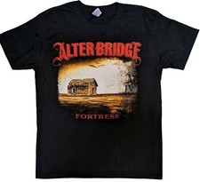 Alter Bridge – Fortress 2014 Tour Dates T-Shirt (Black) With back print black XL
