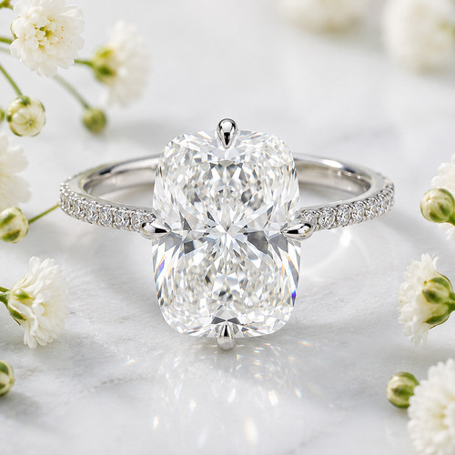 Cushion cut igi lab - cushion,