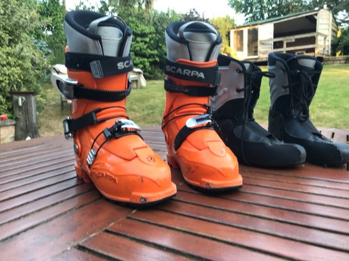 Scarpa laser ski touring - scarpa, boots